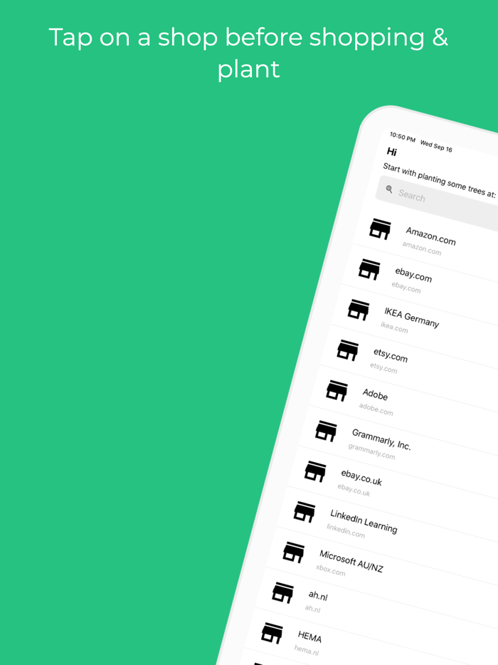 TreeClicks Shop  Plant Trees