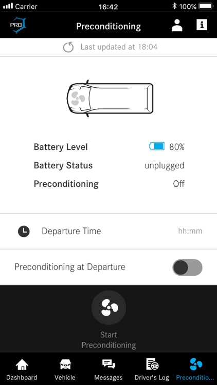Mercedes PRO connect app screenshot-3