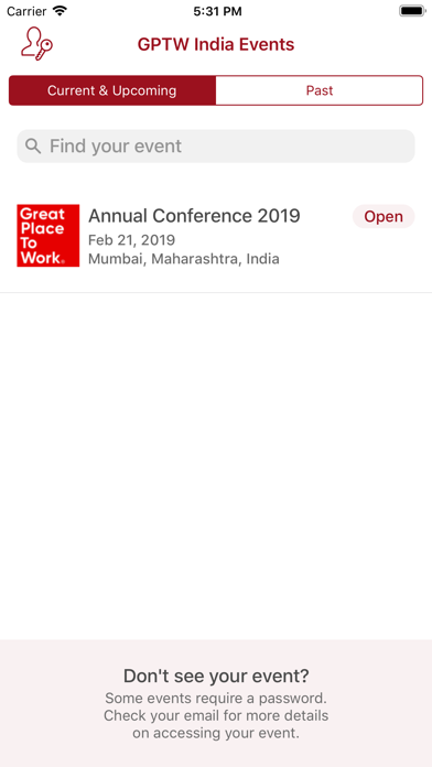 How to cancel & delete GPTW India Events from iphone & ipad 2