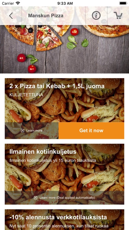 Manskun Pizza