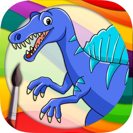 Color Jurassic Dinosaurs iOS App