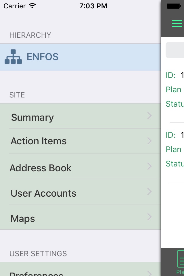 ENFOS screenshot 3