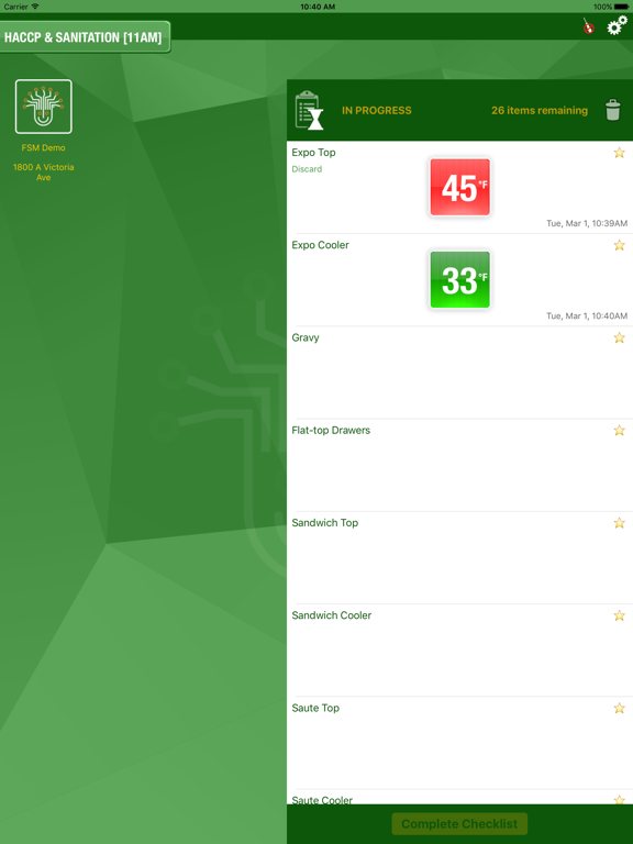 Screenshot #5 pour FSM Checklist