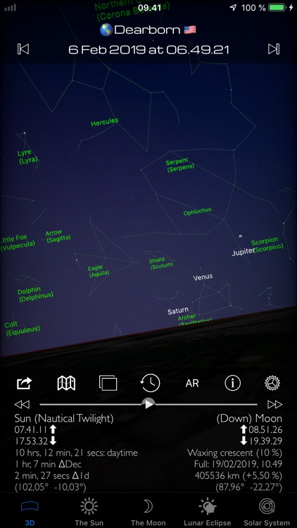 Sun and Moon Sky Finder AR Pro screenshot-4