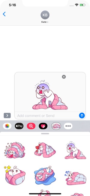 Cute Emoji Stickers Pack(圖4)-速報App