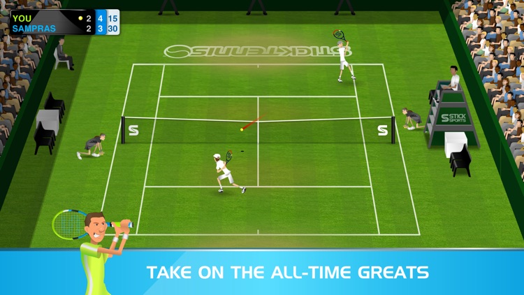 Stick Tennis screenshot-2