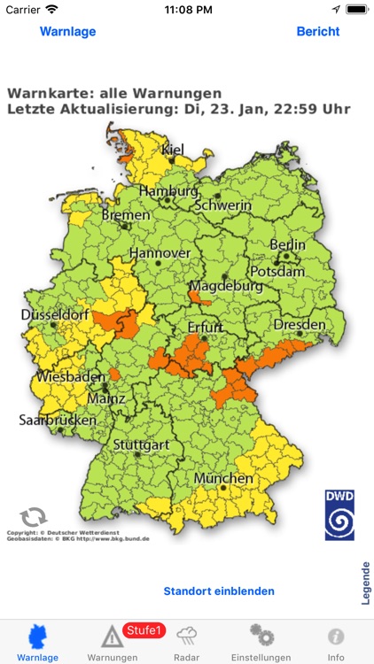 Wetter-Warner