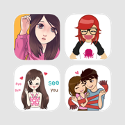 Girl Stickers pack