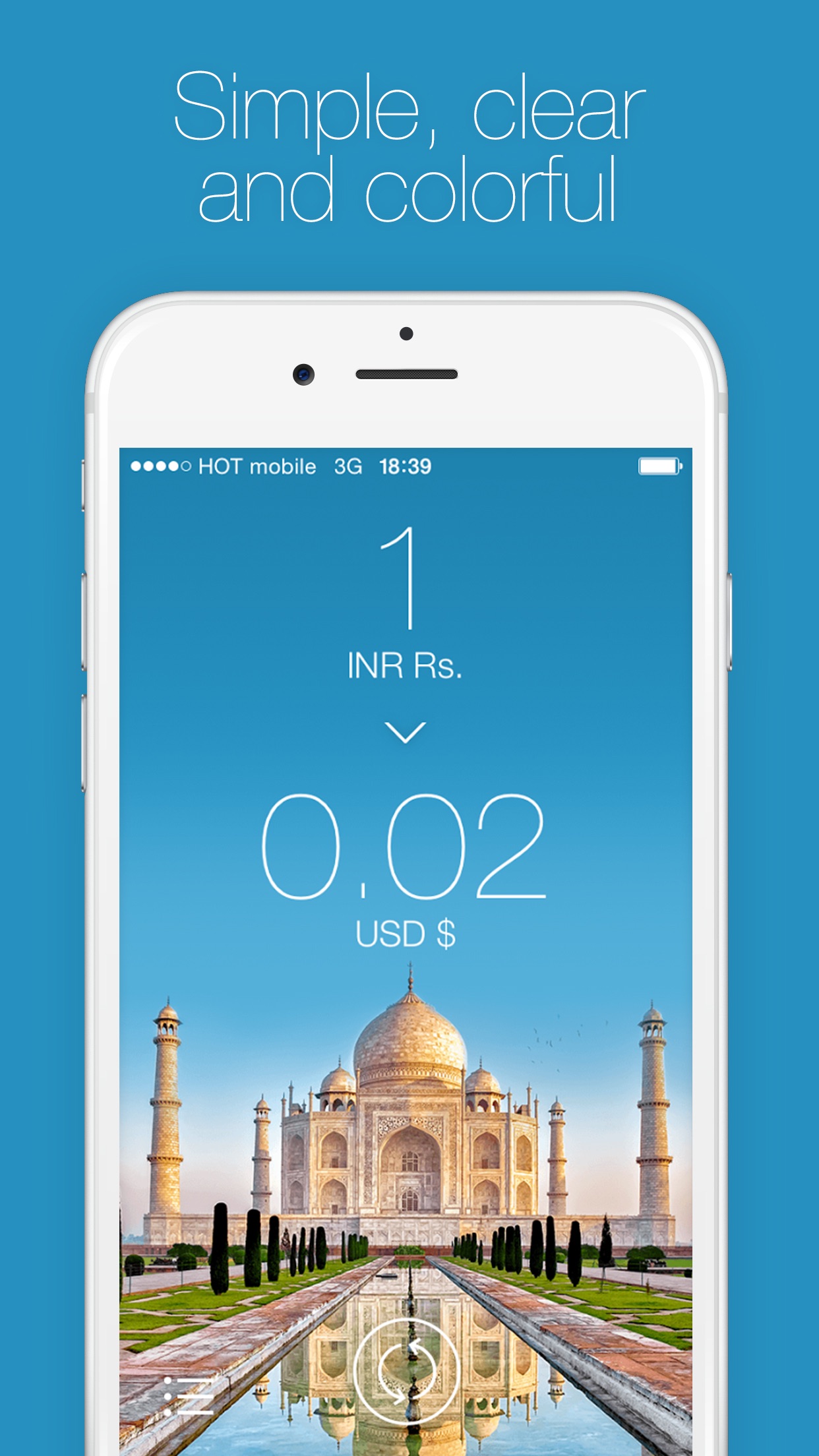 Screenshot do app Change - Currency Converter