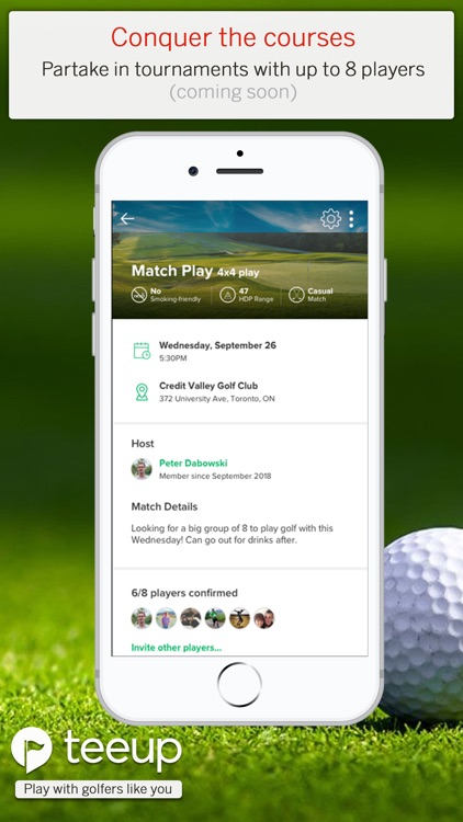 Tee Up - Find Golf Partners screenshot-3