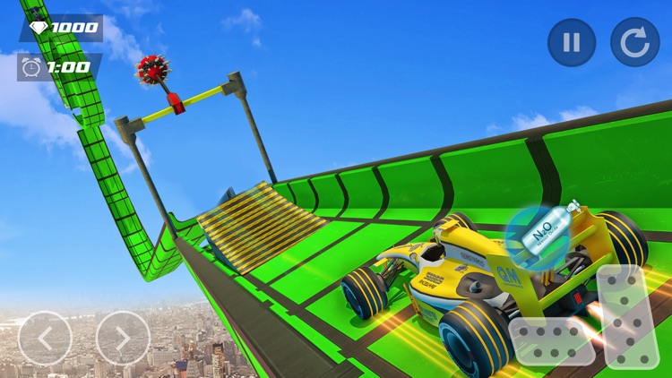 Superhero Formula Racing Cars