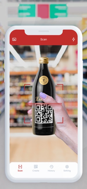 QR Code Scanner-掃描二維碼條形碼  ϟ(圖2)-速報App