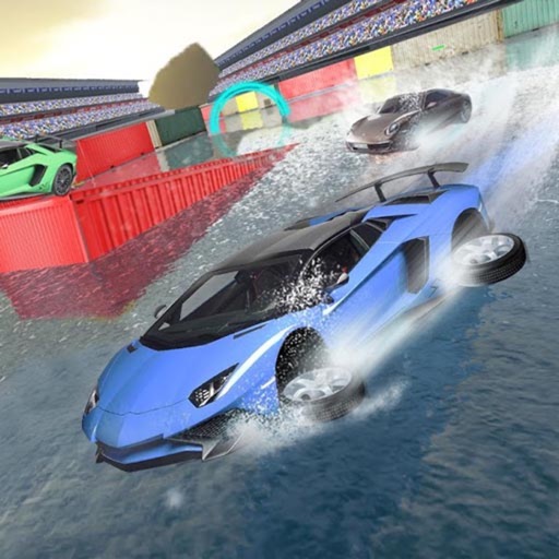 Water Car Surfer Stunt