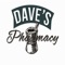 The Dave's Pharmacy app allows you and your family to securely communicate with your local pharmacy