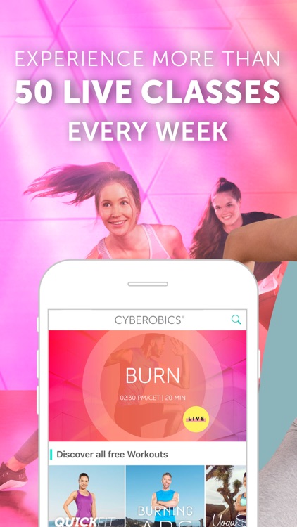 CYBEROBICS: Fitness & Workout screenshot-0