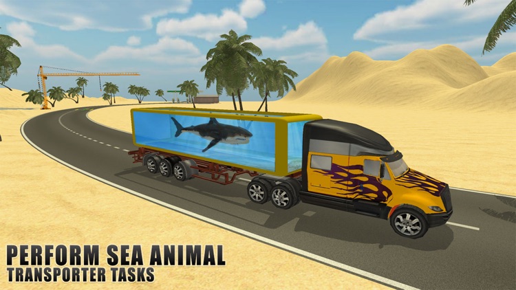 Sea Animal Transporter Truck