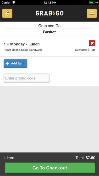 MealPass Grab & Go screenshot-3