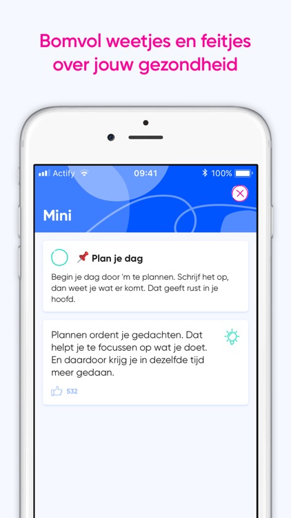 Actify - Vitaliteitscoach screenshot-5