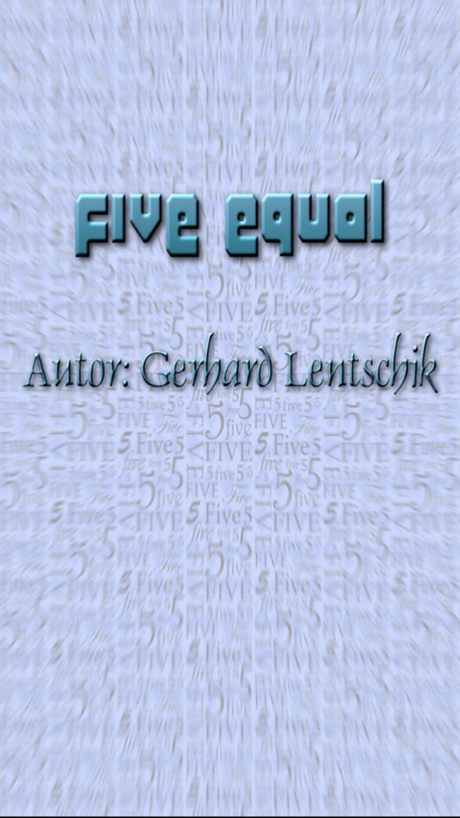 five  equal