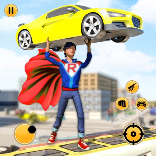 Flying Superboy Survival Hero Icon