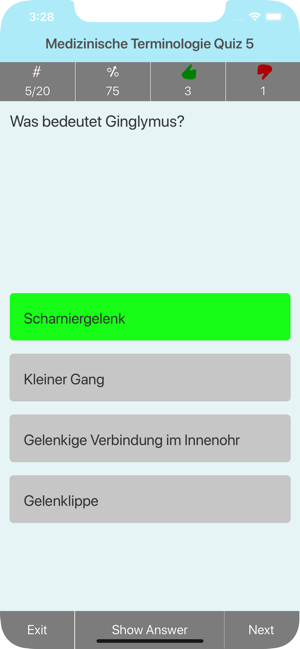 Medizinische Terminologie Test(圖3)-速報App