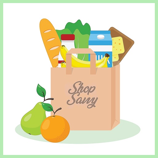 Shop Savvy: Grocery List Calc icon