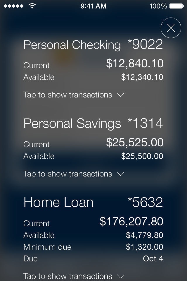 Marine FCU Mobile Access screenshot 3