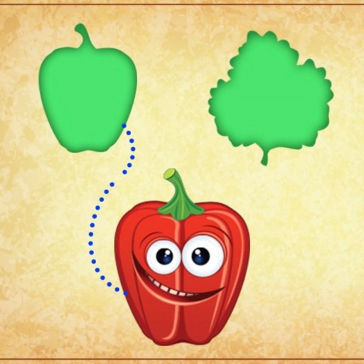 Learn Food Puzzle Solving Game