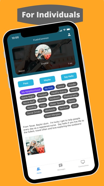FiveInCommon: Match & Chat screenshot-4