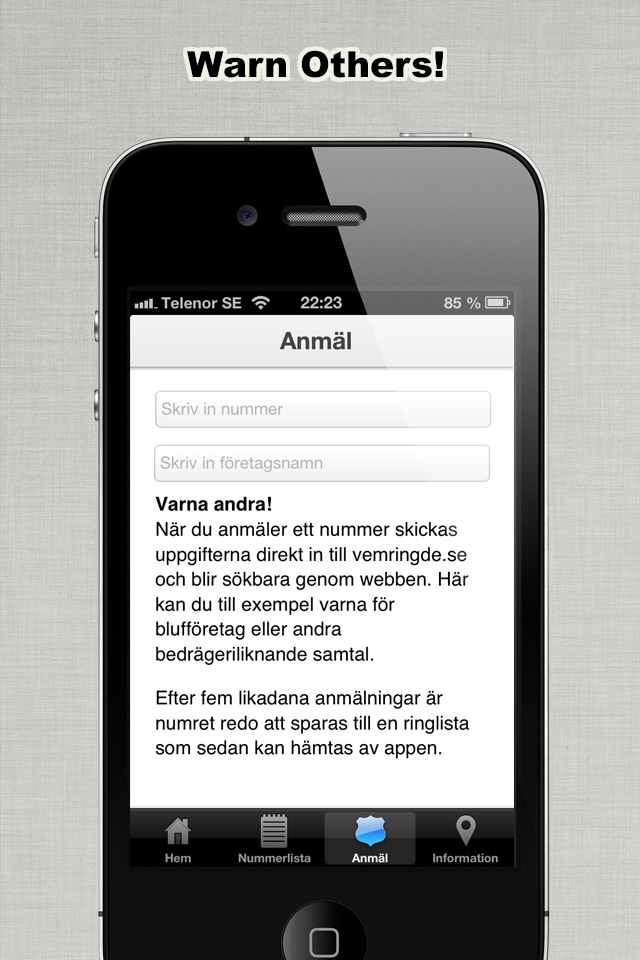 Vemringde.se screenshot 3