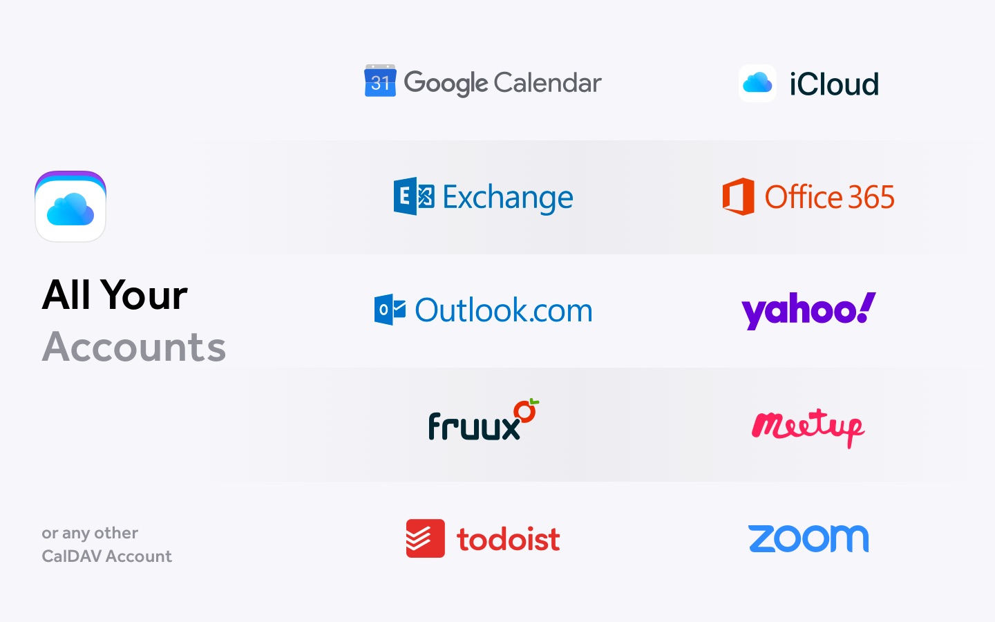 Screenshot do app Fantastical - Calendar & Tasks