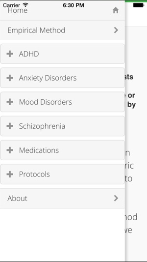 Empirical Psychopharmacology