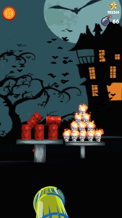 Evil Ball Blaster Scary Night screenshot-3