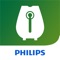 The Philips Airfryer app offers healthy food recipes when using the Airfryer