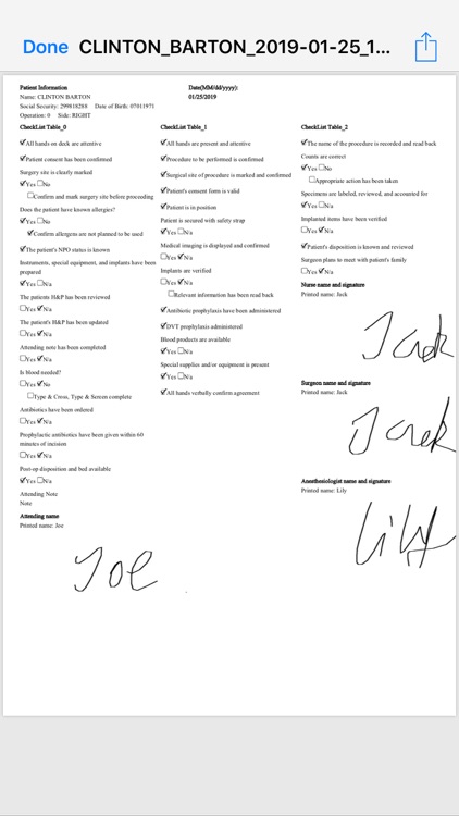 Surgery Checklist screenshot-7