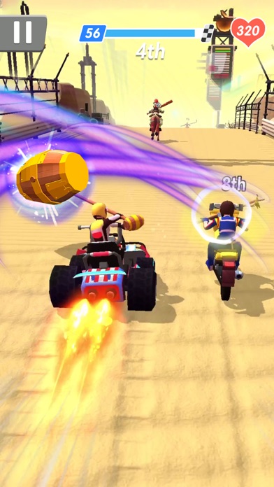 screenshot of Racing Smash 3D 4