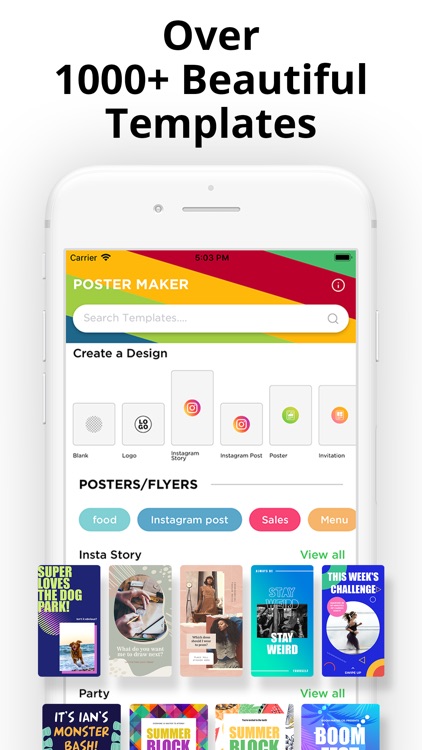 Poster Maker - Flyer Designer! screenshot-0
