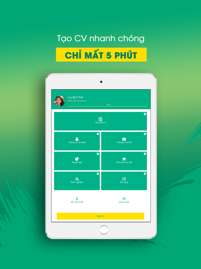 Resume Maker - Tạo CV đẹp