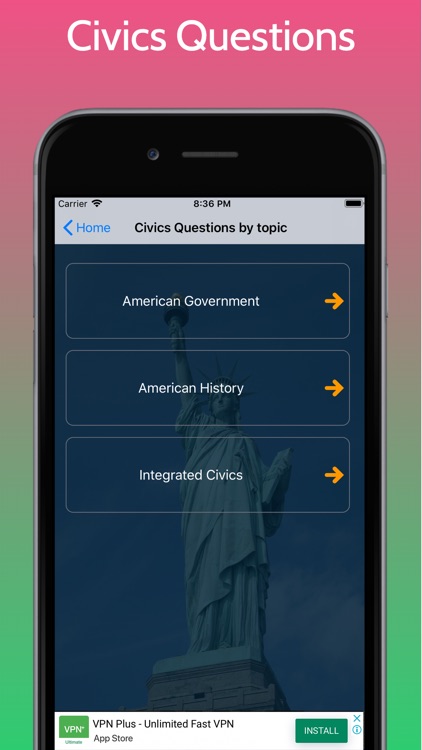 US Citizenship Test - Civics screenshot-4