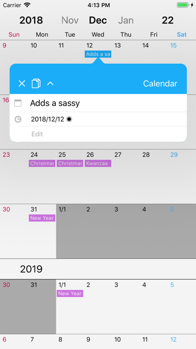 DoDay 無限スクロールカレンダー screenshot 3