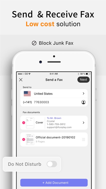 Doc Scan - PDF Scanner Fax