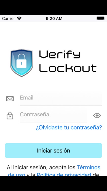 Verify Lockout