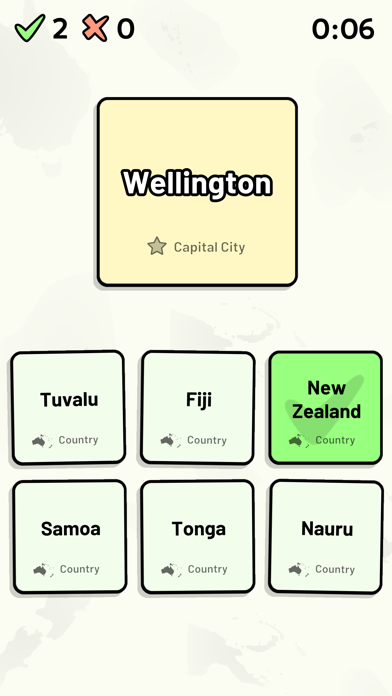 Countries of Oceania Quiz screenshot 4