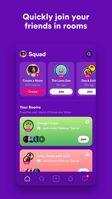 Squad Talk And Hang Out By Olabot Ios United Kingdom Searchman App Data Information - gucci gang hangout roblox