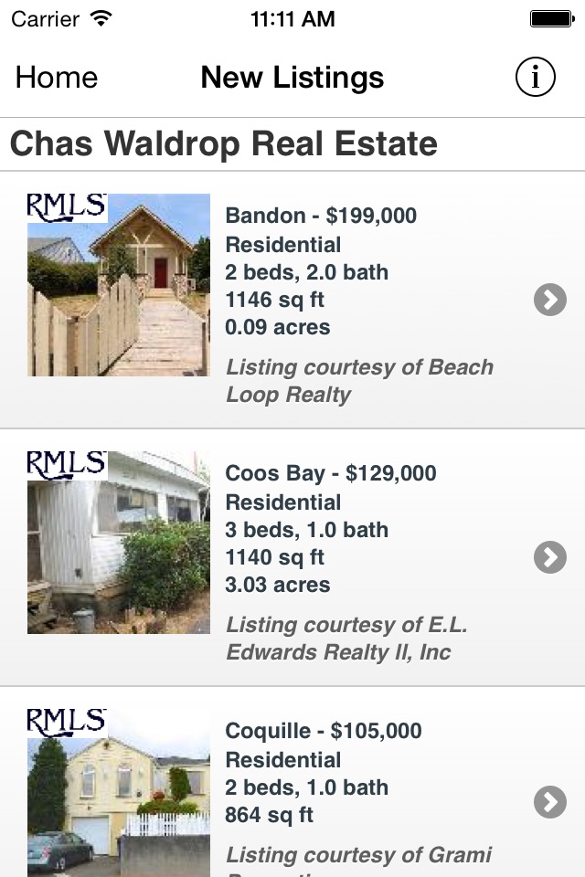 Chas Waldrop Real Estate screenshot 2