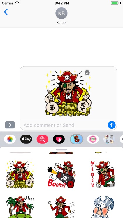 Pirates Emoji Stickers