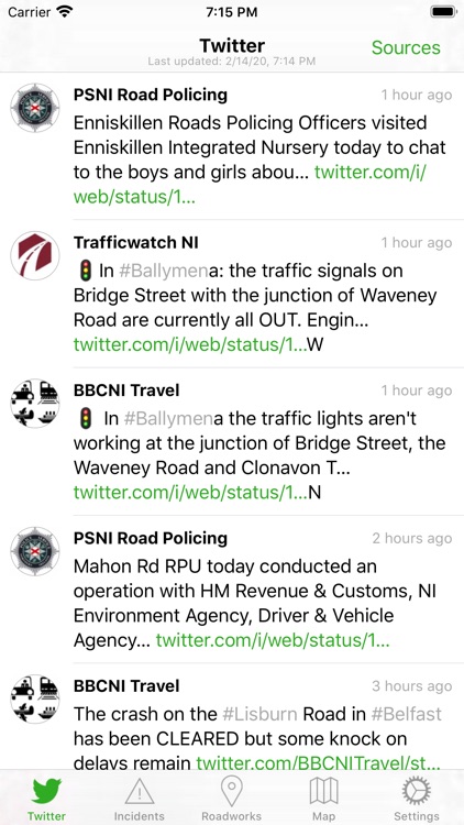 Traffic Northern Ireland