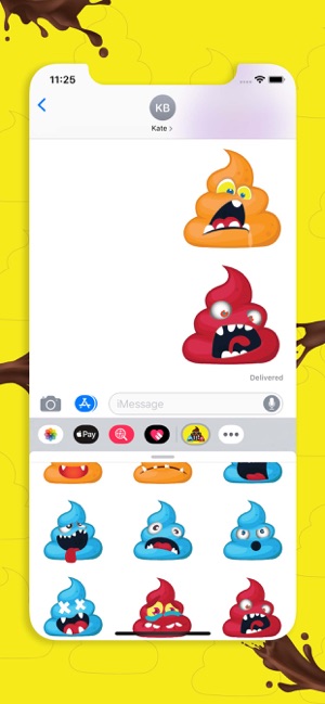 Monster Poopy Emoji(圖3)-速報App