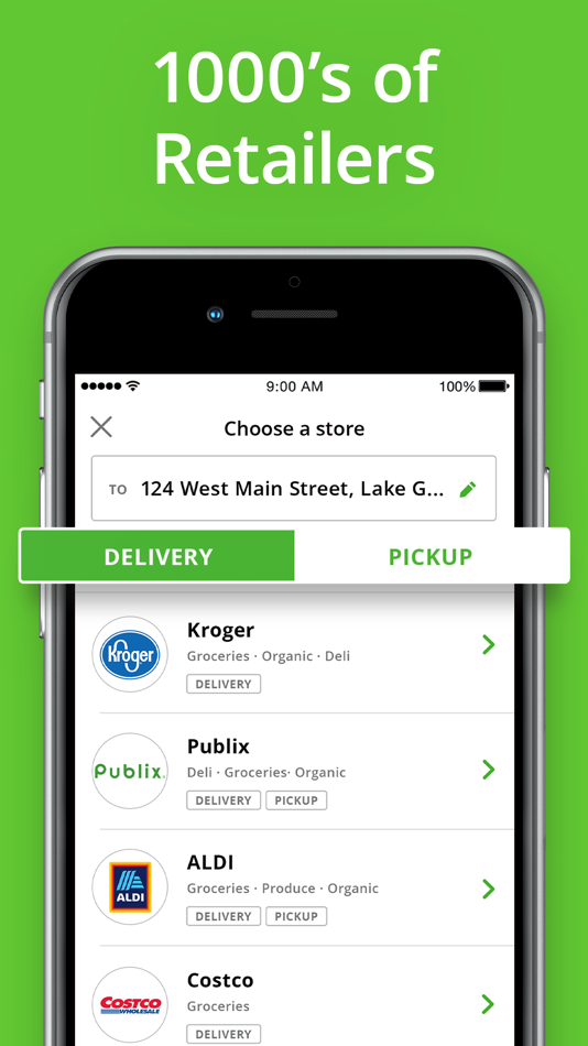 Instacart: groceries delivery – (iOS Apps) — AppAgg