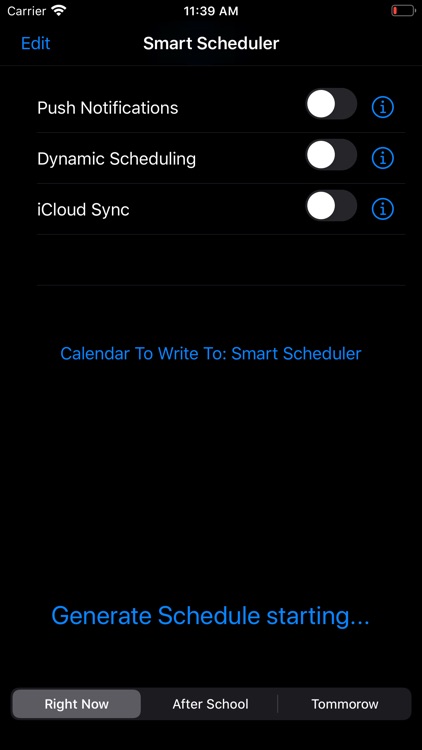 Smart Scheduler - Student